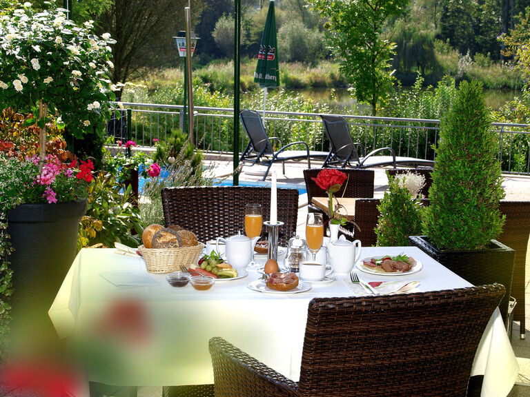 Breakfast on the terrace